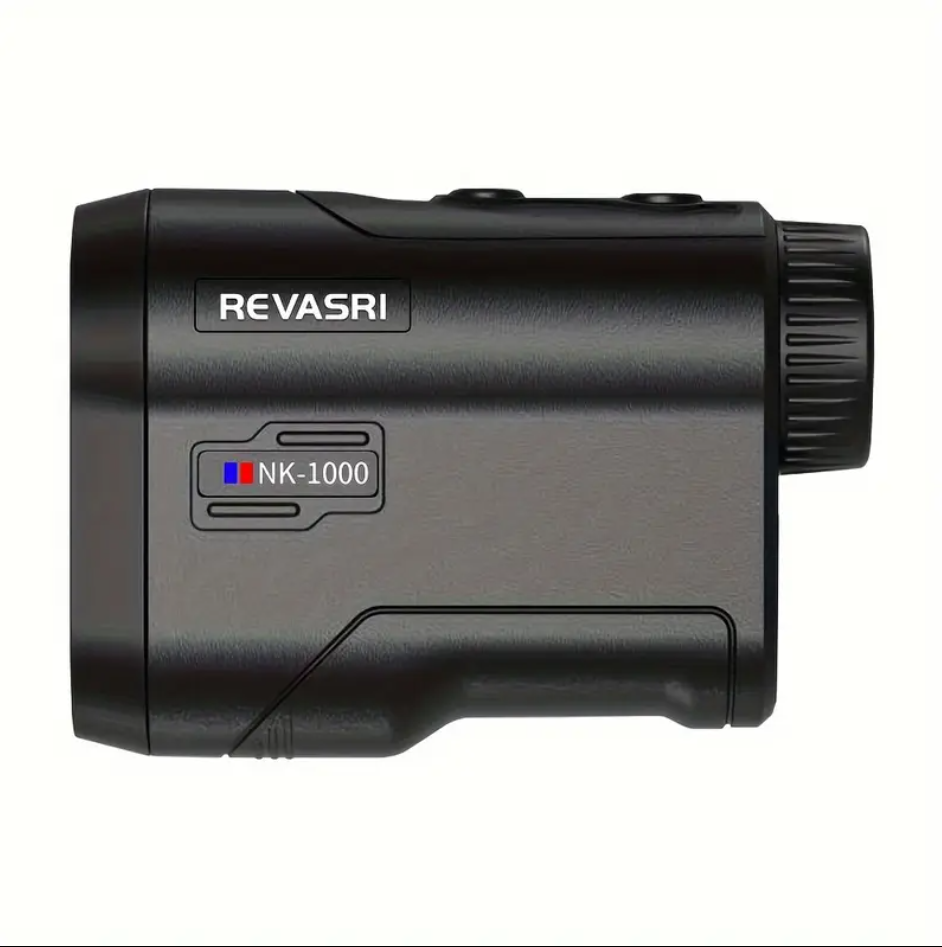 Revasri NK-1000 black golf rangefinder side view
