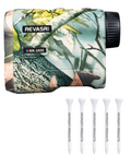 Revasri NK-1000 camouflage golf rangefinder with 5 Patipooty tees